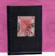 HONG KONG 1954 QUEEN ELIZABETH II - REGINA ELISABETTA USED - Usados