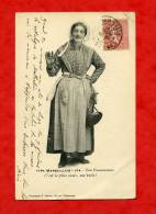 * MARSEILLE - 374 -Une Poissonnière."C´est Le Plus Juste,ma Belle!"-1906(Voir Le Dos) - Old Professions