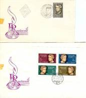 HUNGARY - 1964.FDC - Eleanor Roosevelt (Souvenir Sheet And Stamp)Mi:Bl.41,2017 - Femmes Célèbres