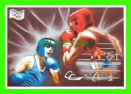 JEUX OLYMPIQUES, ATHÈNES 2004 - LA BOXE - ILLUSTRATEUR, CL. COUDRAY - No 11 - FESTICART 2004 - TIRAGE 800 Ex - - Olympische Spiele