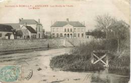 CPA ANGLURE (Marne) - Les Bords De L'Aube, La Mairie - Anglure