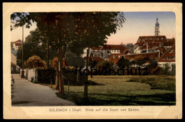 ALTE POSTKARTE SULZBACH IN DER OBERPFALZ BLICK AUF DIE STADT VON SÜDEN Sulzbach-Rosenberg Cpa Postcard Ansichtskarte AK - Sulzbach-Rosenberg