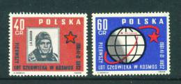 POLAND  -  1961  Manned Space Flight  Mounted Mint  As Scan - Ongebruikt