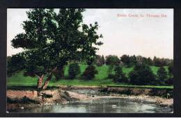 RB 879 - Early Postcard Kettle Creek St. Thomas Ontario Canada - Autres & Non Classés