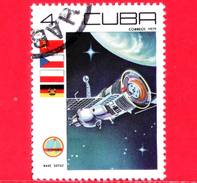 CUBA - Usato - 1979 - Giornata Della Spazio - Nave Soyuz - 4 - Oblitérés