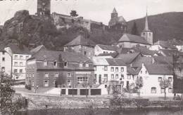 Esch Sur Sure  Vue Chateau Feodal Hotel Des Ardennes ( Traces Pliures Angles Gauche Sup ) - Esch-Sauer