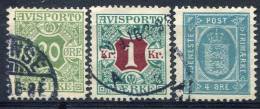 Danemark           Taxes Et Journaux    Divers Oblitérés - Postage Due