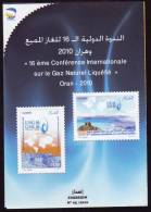 ALGERIE ALGERIA ALGERIEN ARGELIA- 2010 - Official Document – Gaz Int Conference - Gas Oran - Gas