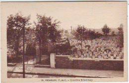 62. VERMELLES . CIMETIERE BRITANNIQUE. GUERRE 1914.1918. - Soldatenfriedhöfen