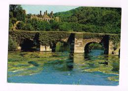 GOUAREC  ( Côtes-d´Armor  )  Le Vieux Pont Et Les Ruines De L'Abbaye De Bon-Repos - Gouarec