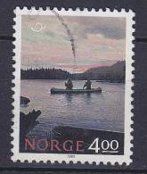 Norway 1993 Mi. 1123      4.00 Kr NORDEN Tourismus Kajakfahrt Auf Einem See - Usados