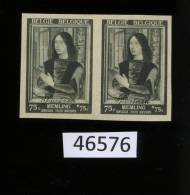 512  MEMLING Peinture  Paire  Non Dentelée Avec "Spécimen"  Tirage 200 Ex - Other & Unclassified