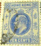 Hong Kong 1903 King Edward VII 10c - Used - Nuovi