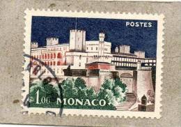 MONACO:  Vue De La Principauté : Le Palais Princier Illuminé - Tourisme - Monument - Gebruikt