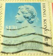 Hong Kong 1987 Queen Elizabeth II $1.70 - Used - Oblitérés