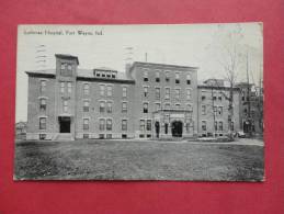 Indiana > Fort Wayne  Luthern Hospital   1910 Cancel              Ref 640 - Fort Wayne