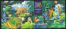 1994  Zoos Endangered Species  Sheet MNH ** - Blocs - Feuillets