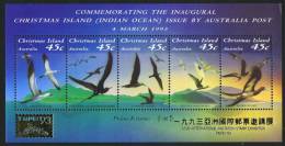 1993  Seabirds Sheet  Overprinted TAIPEH '93  MNH ** - Christmas Island