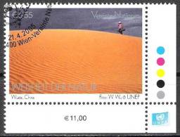 UNO Wien 2005 MiNr.439 Gest. Wüstenlandschaft China ( 1525) - Gebraucht