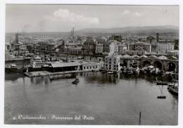 CIVITAVECCHIA, PANORAMA DEL PORTO, B/N    **//** - Civitavecchia