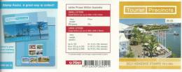 $5.50 Tourist Precincts South Bank Brisbane 10 X 55  Cent  Peel & Stick Booklet  Complete Mint Unhinged - Booklets