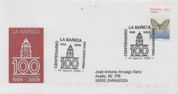 SPAIN. POSTMARK 100th ANNIV. CITY HALL OF LA BAÑEZA (LEON). 2009 - Machines à Affranchir (EMA)