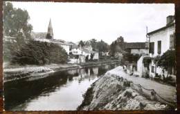 TARTAS VUE VERS L'EGLISE ET LES QUAIS 40 LANDES - Tartas