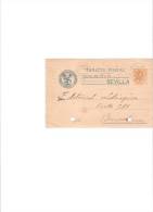 Tarjeta Postal Con Cuño Sevilla 1922 - Briefe U. Dokumente