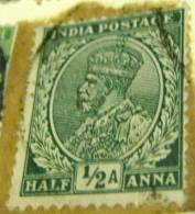 India 1932 King George V 0.5a - Used - 1911-35 King George V