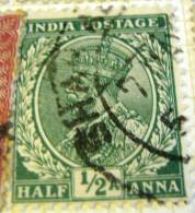 India 1932 King George V 0.5a - Used - 1911-35 King George V