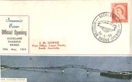 (119) New Zealand FDC Cover - Premier JOur Nouvelle Zelande - 1959 - Auckland Harbour Bridge Opening - Autres & Non Classés