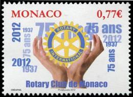 MONACO - 2012 - Rotary Club De Monaco - 1v Neufs // Mnh - Nuevos