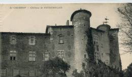 CPA 42 LE CHAMBON CHATEAU DE FEUGEROLLES - Le Chambon Feugerolles