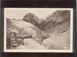 39 Septmoncel Vue D'hiver Du Chapeau De Gendarme édit. Combier Automobile Neige - Septmoncel