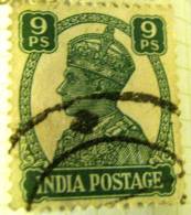 India 1940 King George VI 9p - Used - 1936-47 King George VI