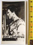 BURT LANCASTER / CINEMA PHOTO - Albums & Verzamelingen
