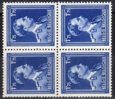 642  **  Bloc 4 - 1934-1935 Léopold III