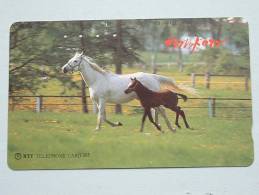 PAARD - HORSE - CHEVAL ( NTT Japan ) ! - Chevaux