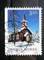 Norway - 1993 - Mi.nr.1141 - Used - Christmas - Chapel Store Mangen - Usados