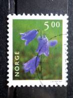 Norway - 1997 - Mi.nr.1233 - Used - Native Plants - Harebell - Definitives - On Paper - Used Stamps