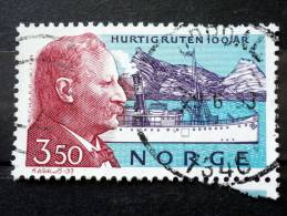 Norway - 1993 - Mi.nr.1127 - Used - 100 Years Shipping Line "Hurtigruten" - Richard With, Captain - Used Stamps