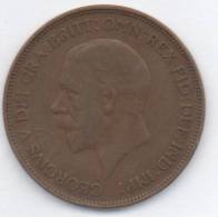 GREAT BRITAIN / GRAN BRETAGNA - GEORGE V - 1 PENNY ( 1928 ) - D. 1 Penny