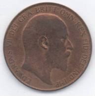 GREAT BRITAIN / GRAN BRETAGNA - EDWARD VII - 1 PENNY ( 1907 ) - D. 1 Penny