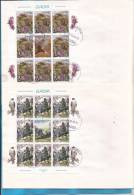 1999 -2910-11     JUGOSLAVIJA EUROPA FDC MINISHEETS - 1999