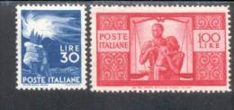 Italien 682 - 704 Demokratie Ohne 696 * Falz Mit MLH - Mint/hinged