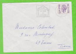 Sur Enveloppe - BELGIQUE - 1 Timbre - Lettres & Documents