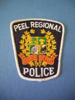 INSIGNE D'EPAULE USA / PATCH POLICE US PD / PEEL REGION / ORIGINAL - Police