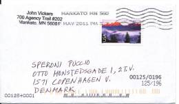 USA Cover Sent To Denmark Mankato MN. 17-5-2011 - Cartas & Documentos