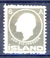 #C1046. Iceland 1911. Michel 66. MH(*) - Nuovi