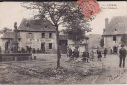 CP ARPAJON N°213 PLACE - ECRITE EN 1906 - Arpajon Sur Cere